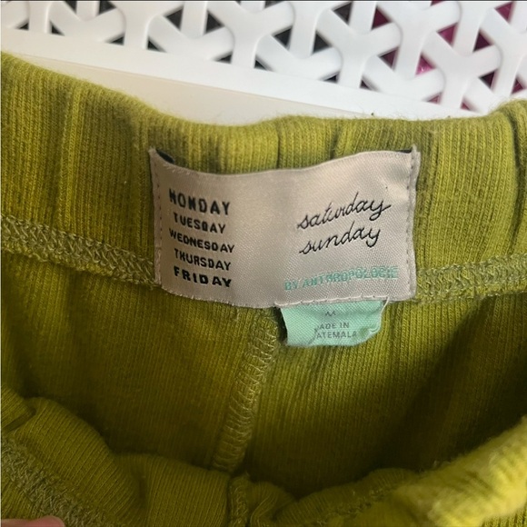 Anthropologie Loretta Twist Back Lounge Set in Green - Picture 7 of 8